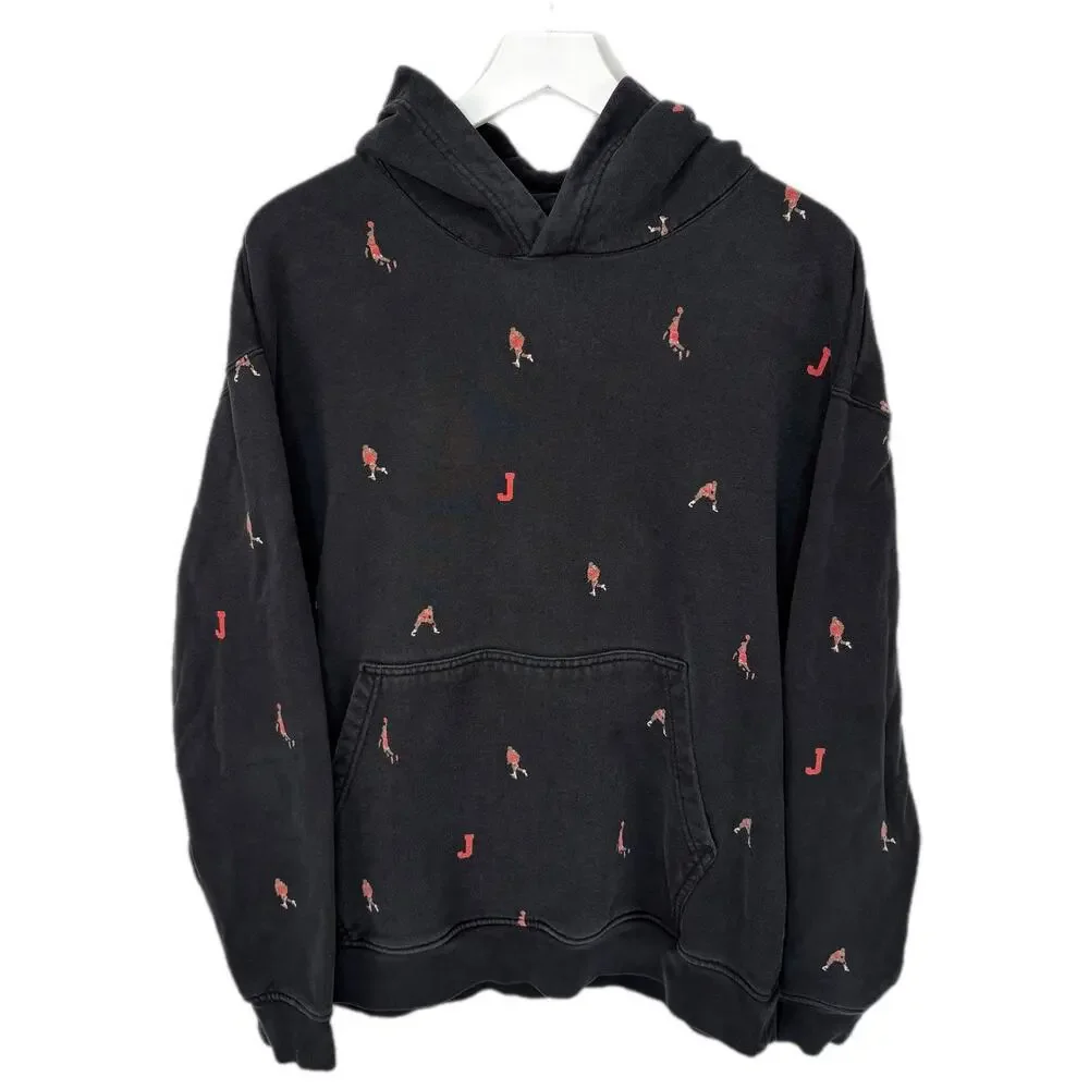 Air Jordan Essentials AOP Hoodie and Jogger Pants - Men's XL